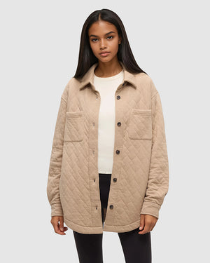 Brown-Quilted-Shacket